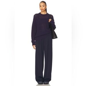 Varley The Extra Wide Leg 29.5" Pant in Navy